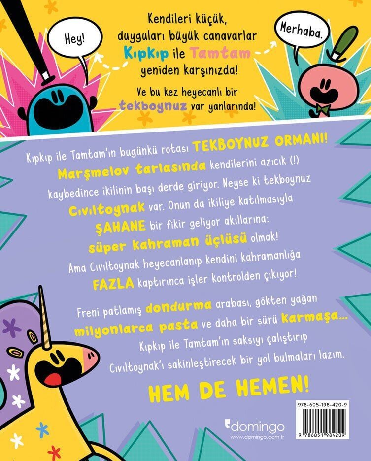 Kıpkıp ile Tamtam ve Heyecanlı Tekboynuz