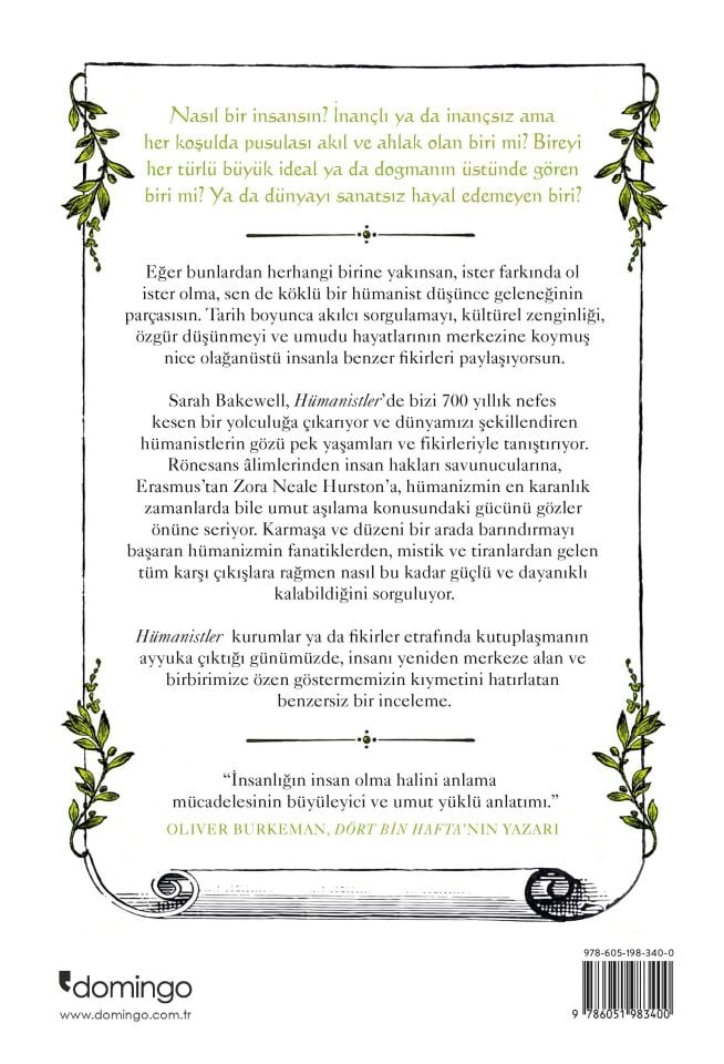 Hümanistler: Özgür Düşünme, Sorgulama ve Umudun 700 Yıllık Tarihi