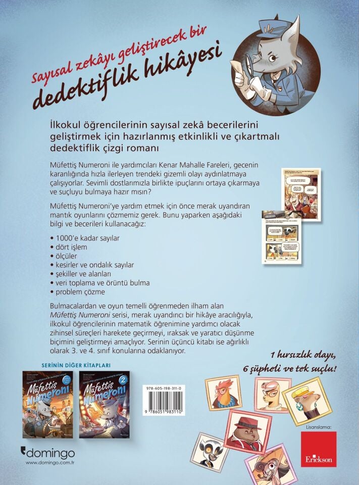 Müfettiş Numeroni 3: Paris Treninde Hırsızlık