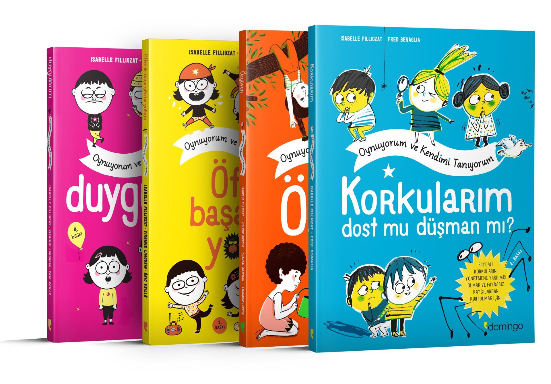 Oynuyorum ve Kendimi Tanıyorum Seti (4 Kitap)