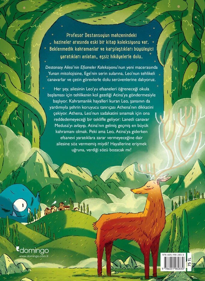 Leo ve Medusa'nın Laneti: Destansoy Ailesi'nin Efsaneler Koleksiyonu 4