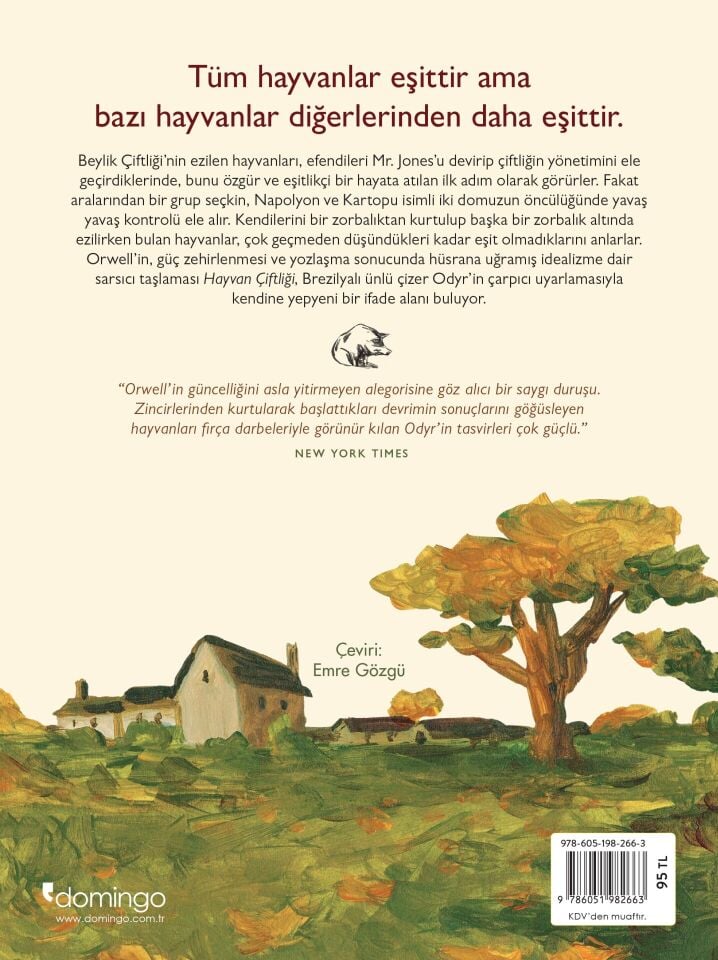 Hayvan Çiftliği: Grafik Roman (Karton Kapak)