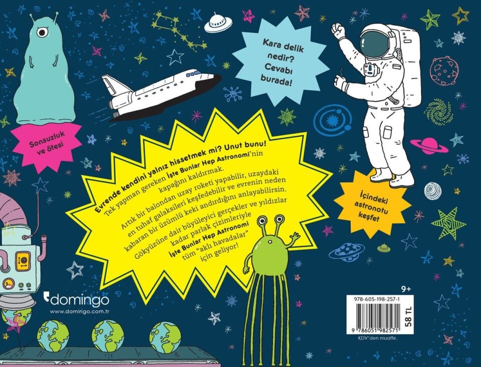 İşte Bunlar Hep Astronomi (Karton Kapak)