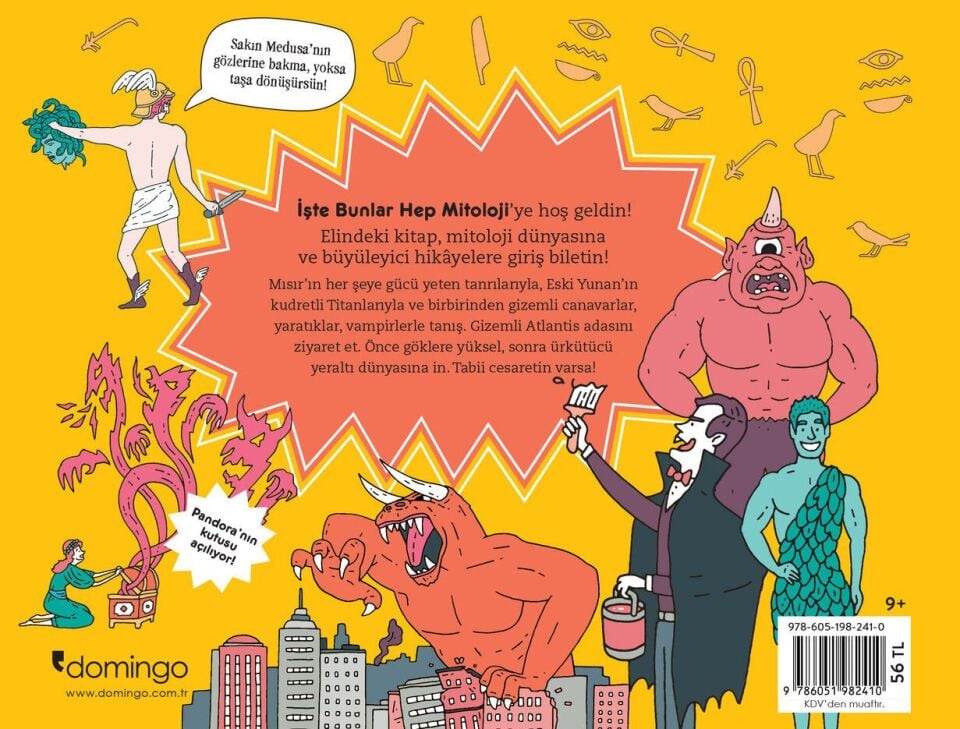 İşte Bunlar Hep Mitoloji (Karton Kapak)