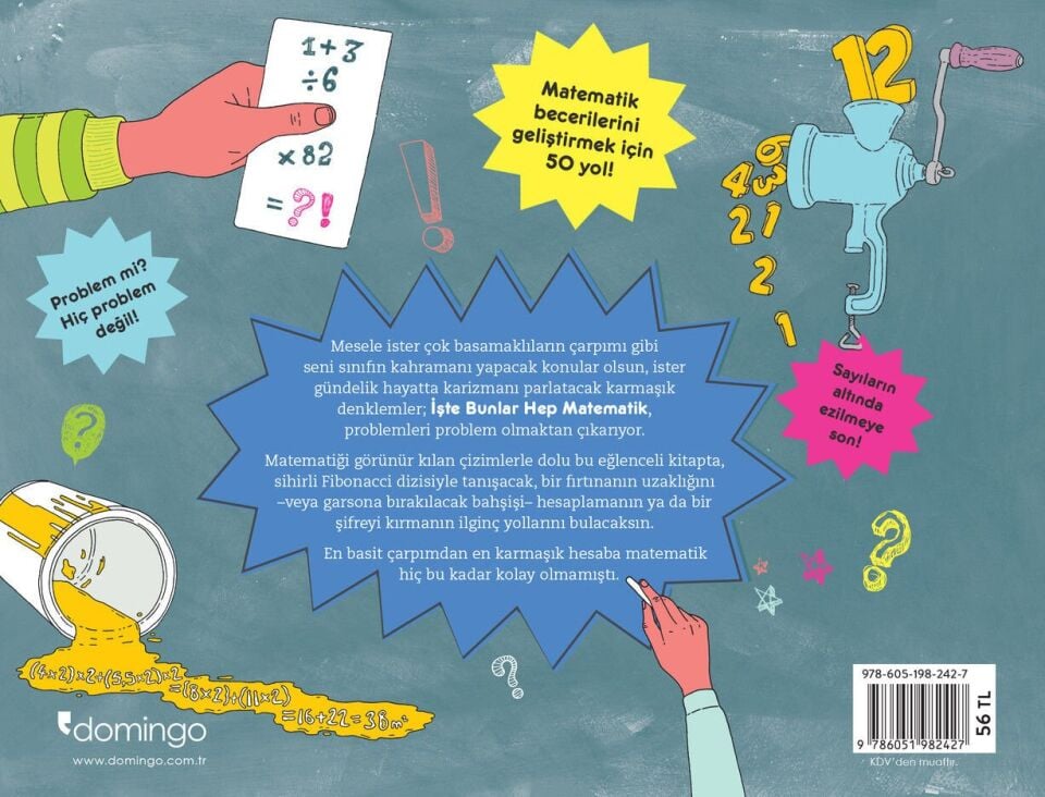 İşte Bunlar Hep Matematik (Karton Kapak)