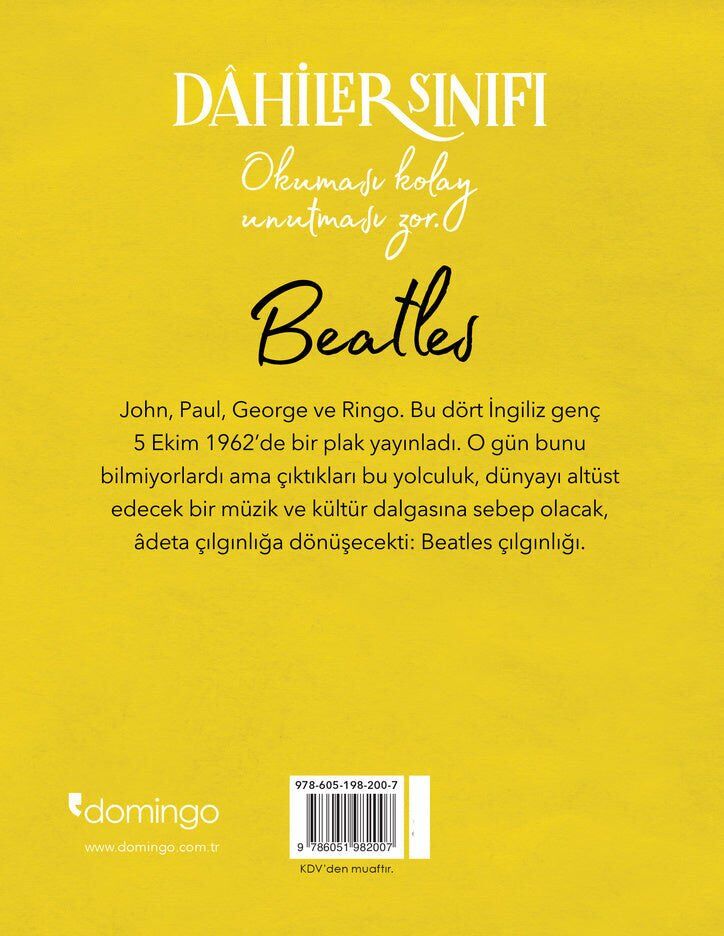 Dahiler Sınıfı - Beatles