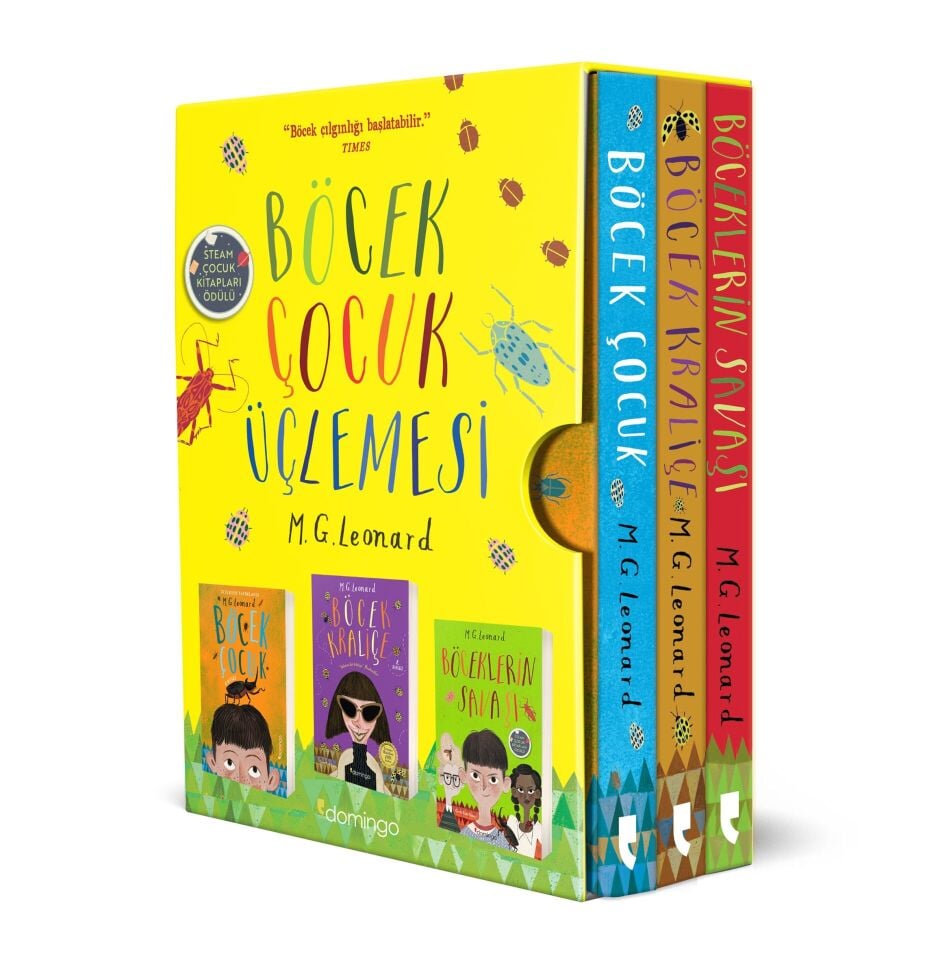 Böcek Çocuk Üçlemesi - Kutulu Set