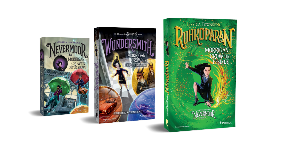 Nevermoor Seti (3 Kitap) + W Yaka İğnesi