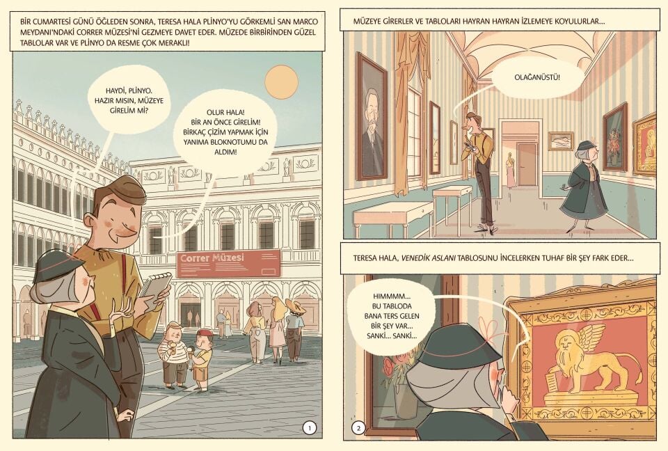 Teresa Hala'nın Soruşturmaları 3 – Müzedeki Sahte Tablo