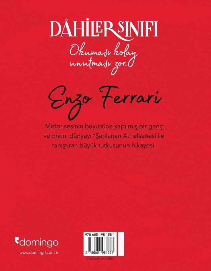 Dâhiler Sınıfı - Enzo Ferrari: Hızın Efendisi
