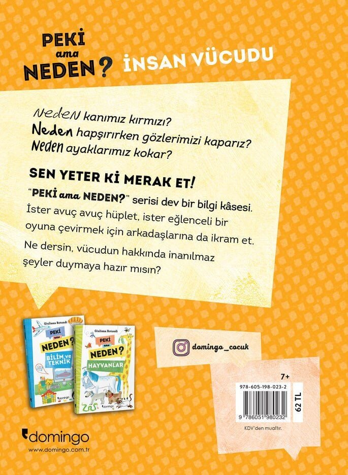 Peki Ama Neden? – İnsan Vücudu