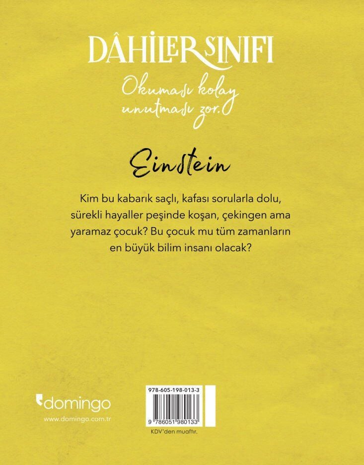Dâhiler Sınıfı - Einstein: Sınırsız Deha